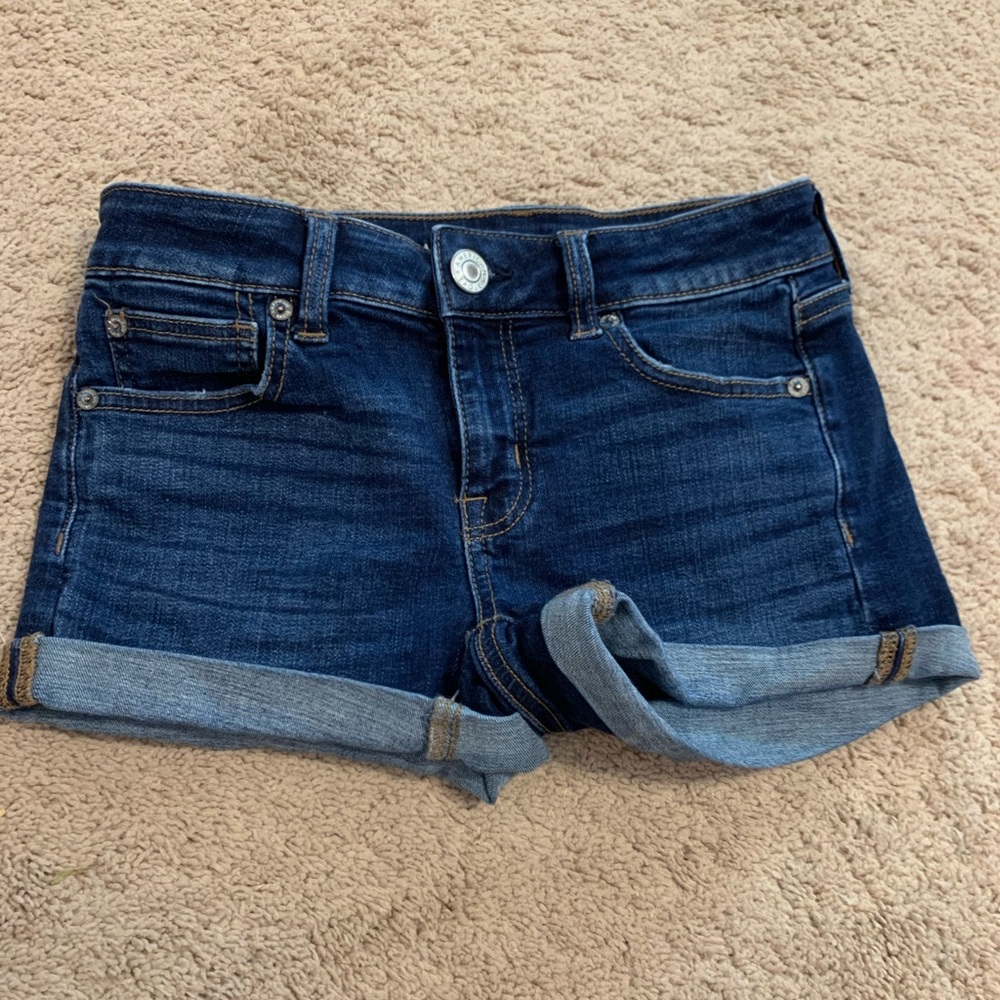 American Eagle jean shorts size 0